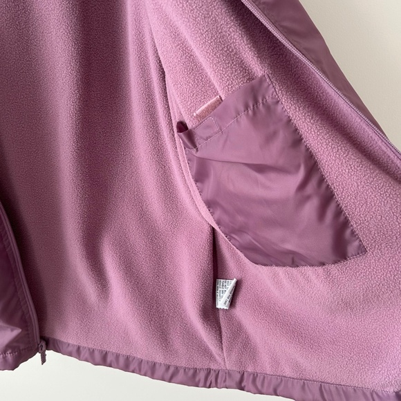 Totes Purple Fleece Lined Hooded Rain Coat - Picture 14 of 16